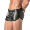 Men's Sexy Fetish Shorts - Retro and Bold in Faux Leather