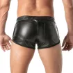 Men's Sexy Fetish Shorts - Retro and Bold in Faux Leather