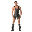 Men's Fetish Short Overalls - Versatile and Sexy Style | TOF Paris