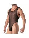Men's mesh body thong