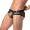 Men's Sexy Transparent Mesh Brief - TOF Paris Elegance