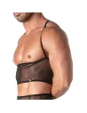 Bustier en mesh pour hommes