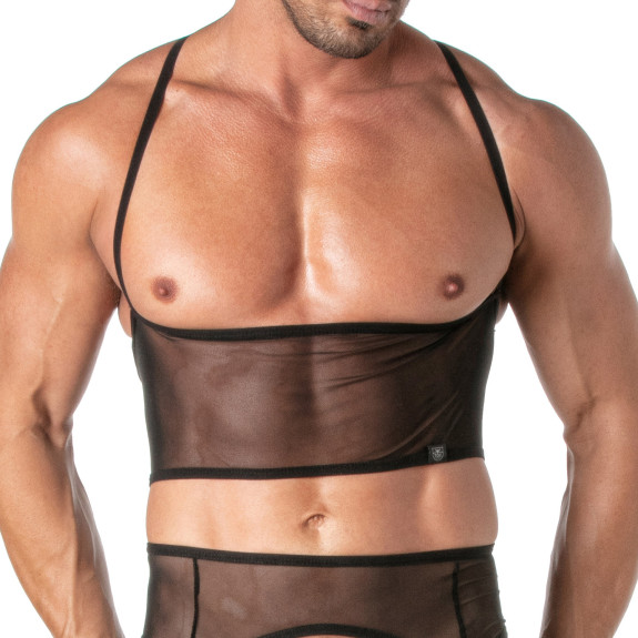 Men's mesh bustier