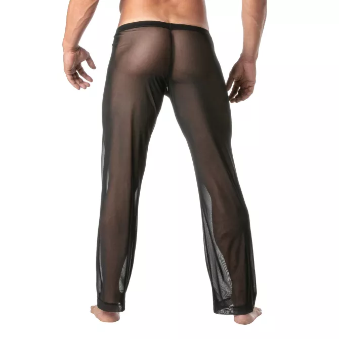 Transparent Mesh Kimono Pants - Sexy Men's Pants | TOF Paris