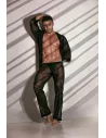 Bas de kimono en mesh transparent pour hommes