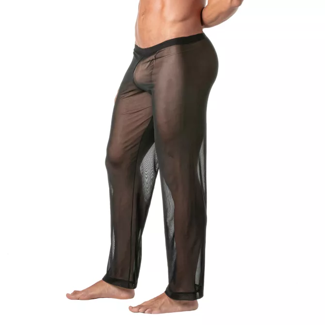 Transparent Mesh Kimono Pants - Sexy Men's Pants | TOF Paris