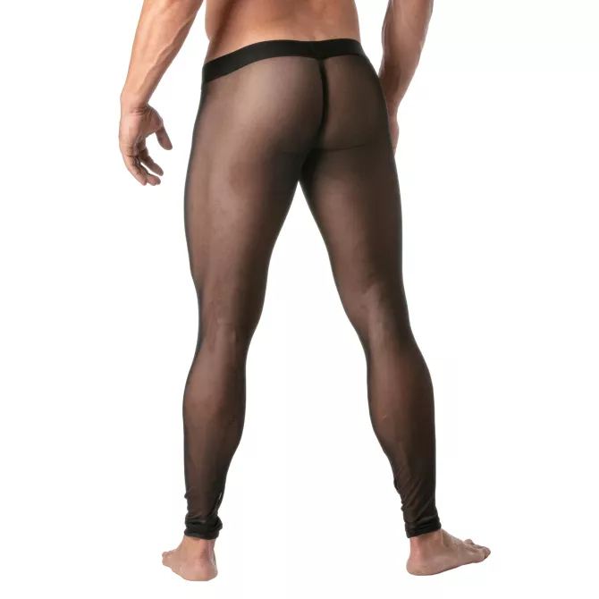 Transparent Men's Leggings - Boldness & Elegance | TOF Paris