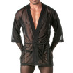 Men’s Sexy Top - Transparent Mesh Kimono | TOF Paris