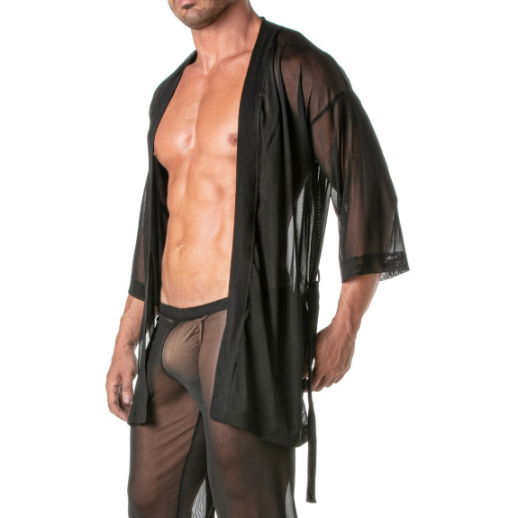 Haut De Kimono Transparent Pour Homme