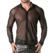 Chemise Sexy Homme - Transparence et Elégance | TOF Paris