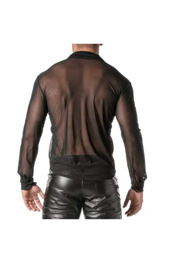 Chemise Sexy Homme - Transparence et Elégance | TOF Paris