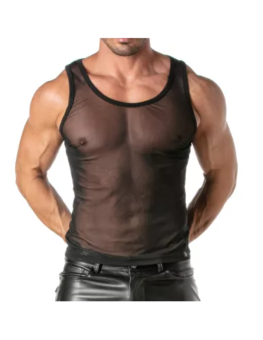 T-shirt Sexy Homme Transparent - Débardeur En Mesh | TOF Paris