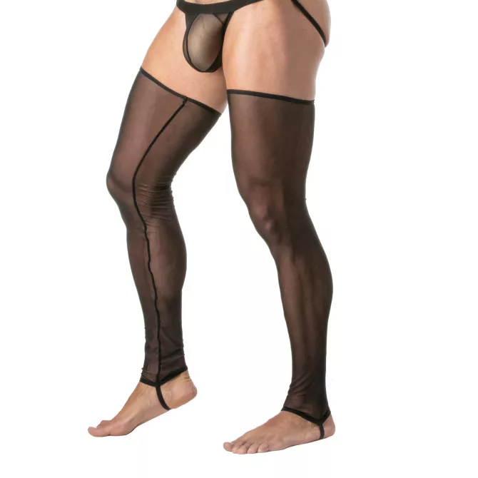 Sexy Men’s Mesh Stockings - Comfort and Style | TOF Paris