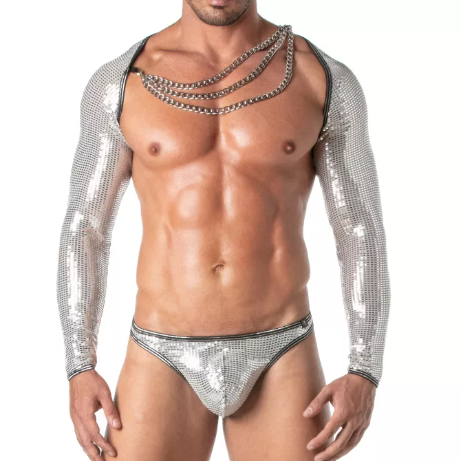 Chaînes Scintillantes - Harnais Pour Homme | TOF Paris