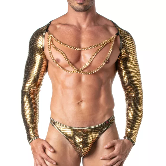 Glitter Chains Gold for men