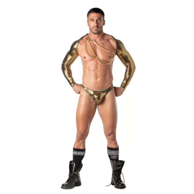 Chaînes à paillettes argent pour hommes