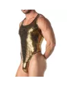 String Body à paillettes or pour hommes