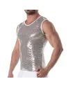 Glitter Tank Top Silver