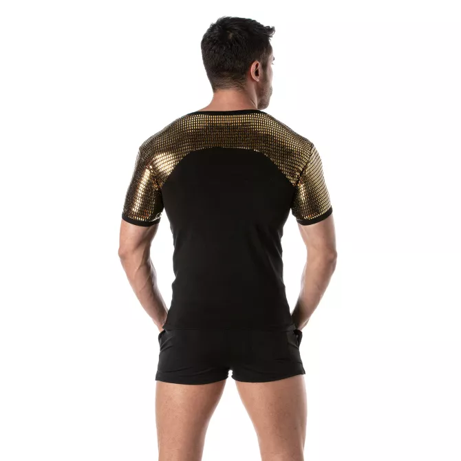 Glitter T-shirt Gold for men