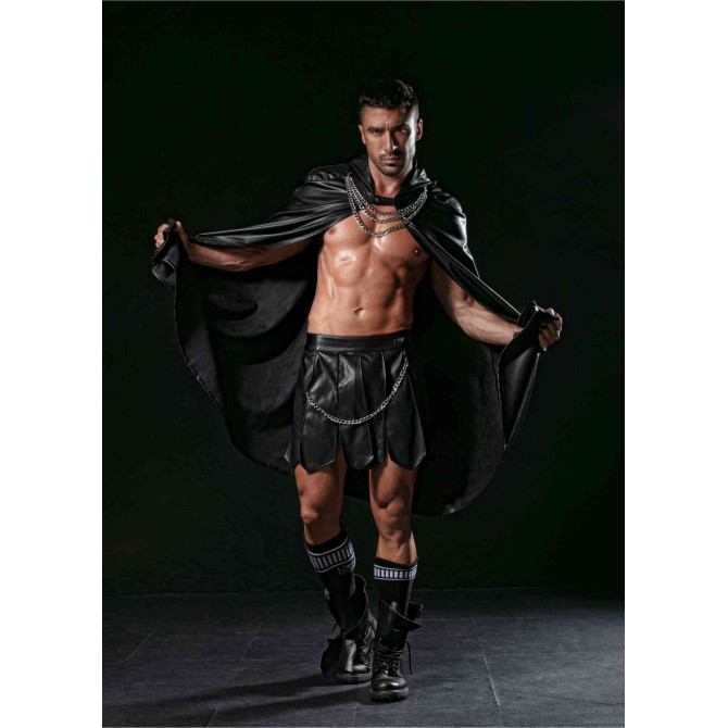 Men's Leather Cape Kinky - Unique & Elegant Style | TOF Paris