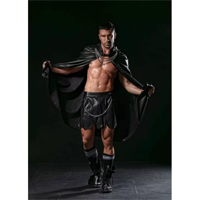 Men's Leather Cape Kinky - Unique & Elegant Style | TOF Paris