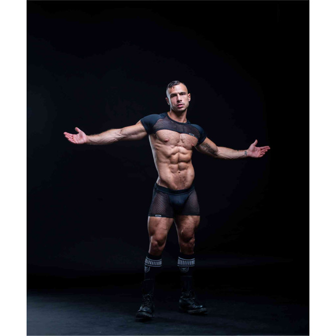 Mesh JockShort Circuit - Black | Tof Paris