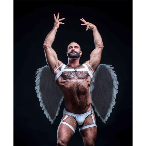 Circuit Leg Harness - White