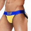 Jockstrap Carter Jaune/Bleu - TOF-PARIS.com