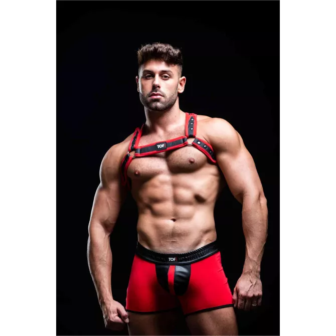 Harnais Homme - Rouge - Neoprene