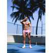 Short Sexy Retro Rose - Short Sport Sexy Homme | Tof Paris