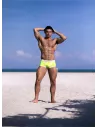 Neon boxer de bain sexy jaune