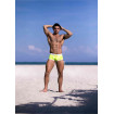 Neon Men's Swim Trunk Yellow - Sexy and Vibrant | TOF Paris