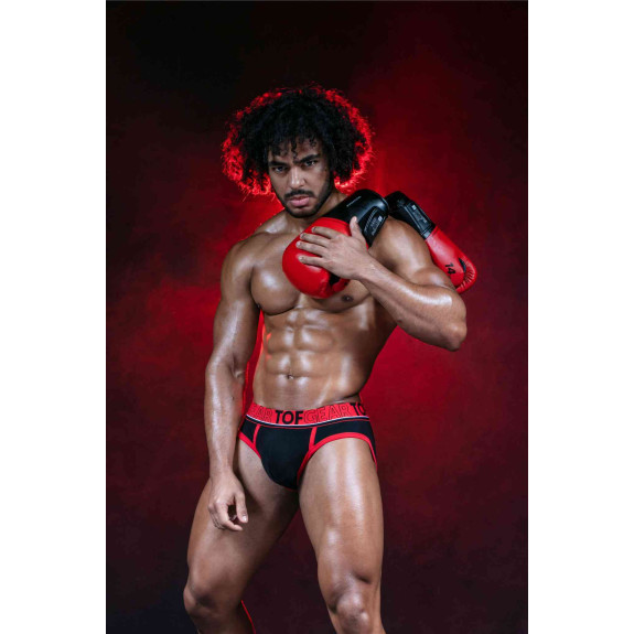 Champion Slip Noir - Confort Sportif et Style Audacieux | TOF Paris