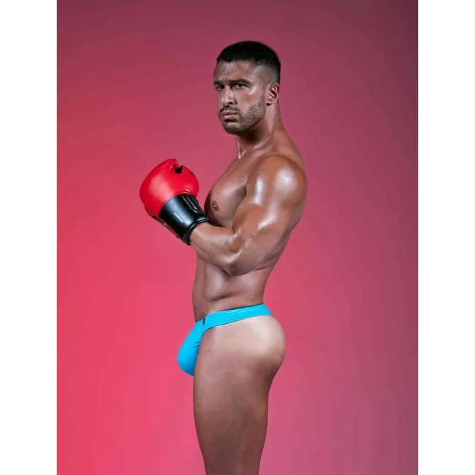 String Champion Turquoise - Strings Avec Et Sans Ficelle Homme