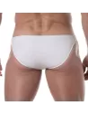 Swim Chain Briefs White