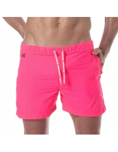 Short Long Néon Rose