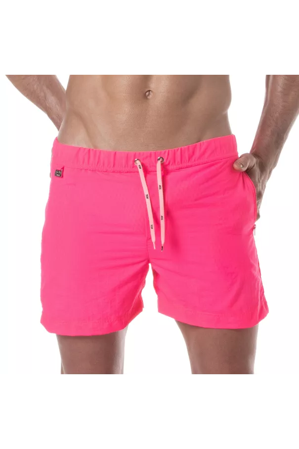 Short Long Néon Rose