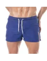 Short de bain mi-cuisse Bleu royal