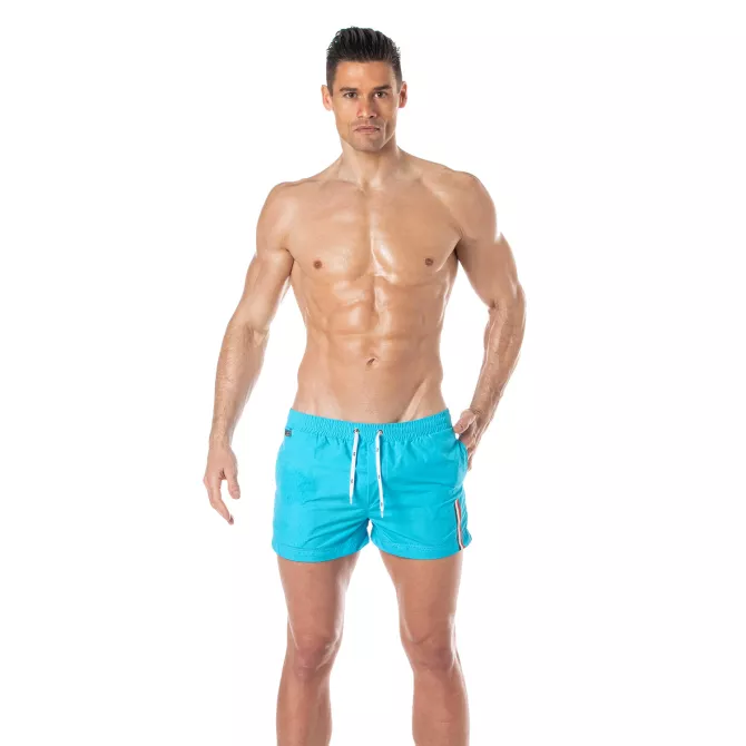 Short de bain mi-cuisse Turquoise