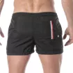 Short de bain mi-cuisse Noir