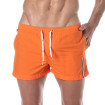 Short de bain mi-cuisse Orange