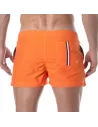 Short de bain mi-cuisse Orange
