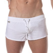 Mini Swim Shorts White