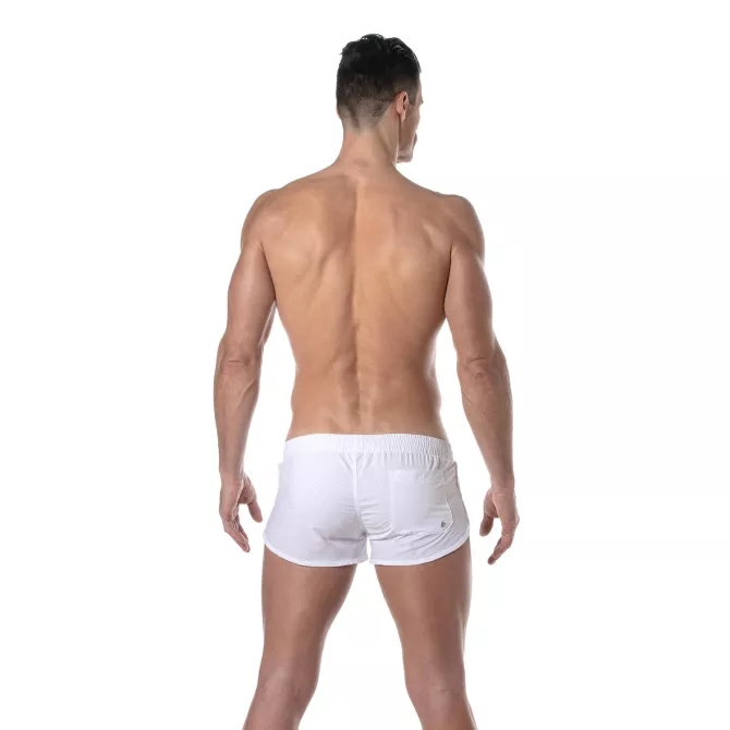 Mini Swim Shorts Blanc