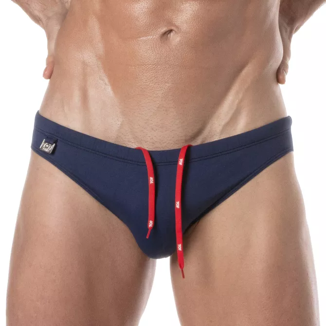 Plain swim Mini Briefs Navy