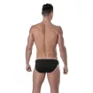 Plain swim Mini Briefs Black Back