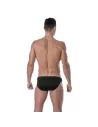 Plain swim Mini Briefs Black Back
