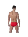 Plain swim Mini Briefs Red Back