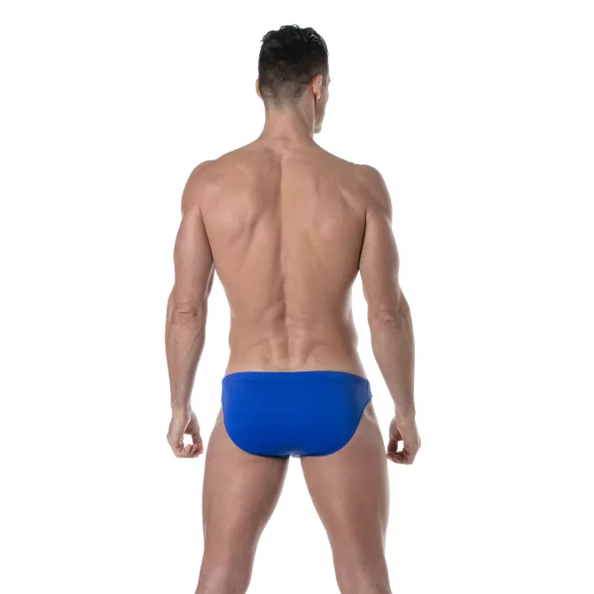 Plain swim Mini Briefs Bleu Royal De Dos