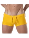 Mini Boxer De Bain Uni Jaune